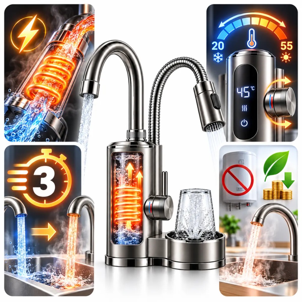 Bis zu 76% Ersparnis mit ThermoTap Durchlauferhitzer