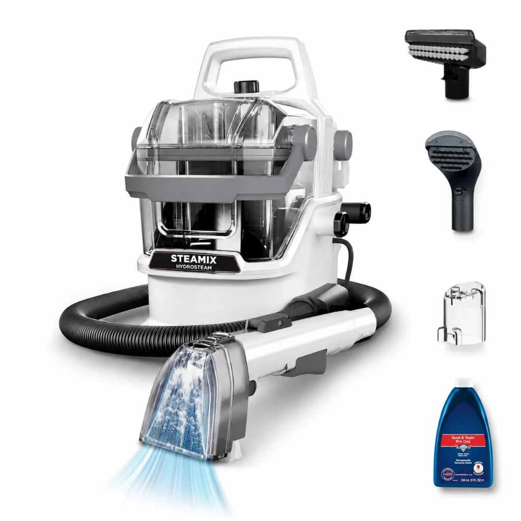 Steamix — portable 3-in-1 steam cleaner with 140°C steam and 9 accessories